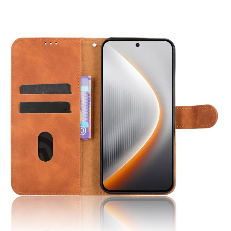 For Tecno Pova 7 Pro 5G Skin Feel Magnetic Flip Leather Phone Case