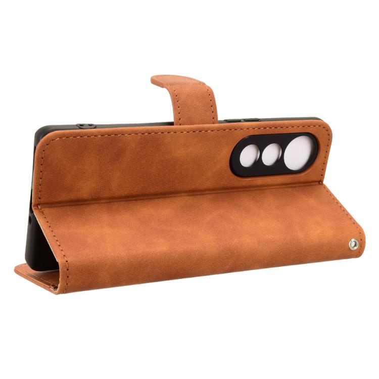 For Tecno Pova Curve 5G Skin Feel Magnetic Flip Leather Phone Case