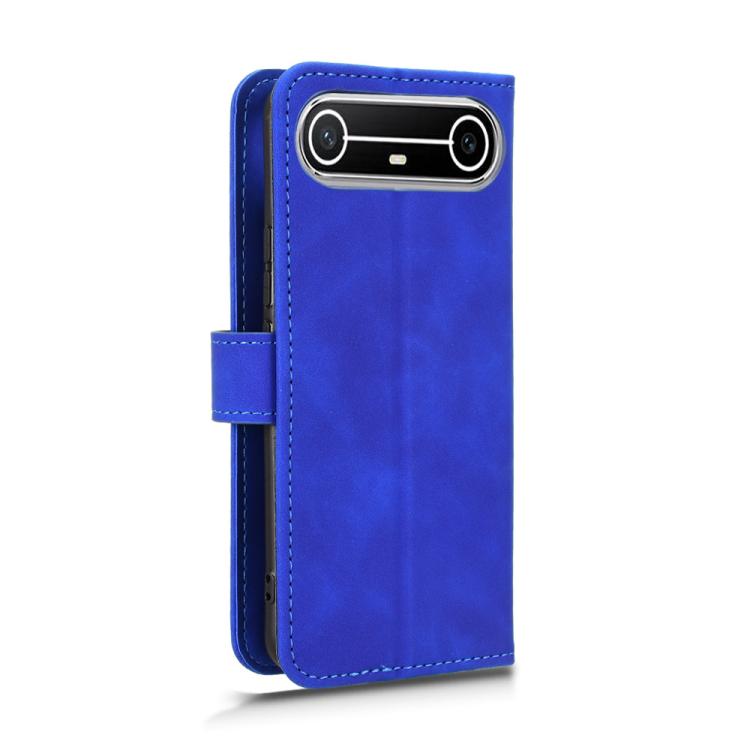 For Tecno Spark Slim 5G Skin Feel Magnetic Flip Leather Phone Case