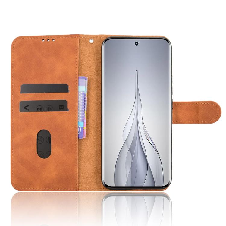 For Tecno Spark Slim 5G Skin Feel Magnetic Flip Leather Phone Case