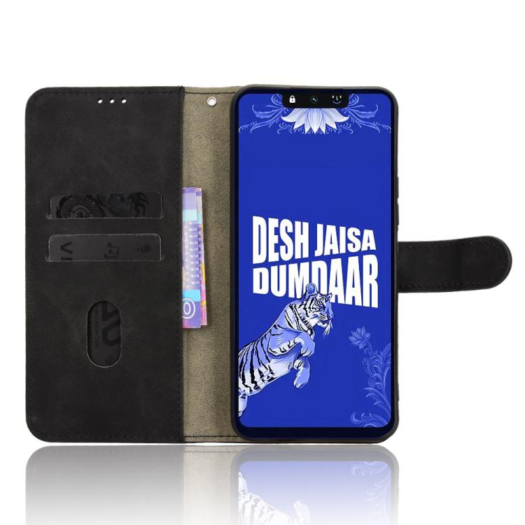 For Tenco Spark Go 3 Skin Feel Magnetic Flip Leather Phone Case