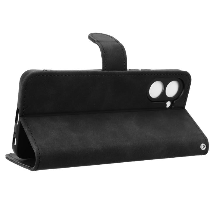 For Tenco Spark Go 3 Skin Feel Magnetic Flip Leather Phone Case