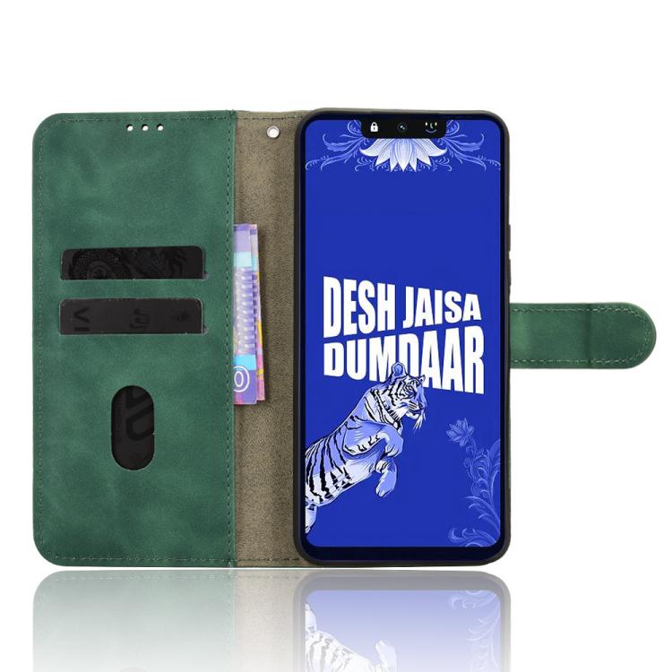 For Tenco Spark Go 3 Skin Feel Magnetic Flip Leather Phone Case