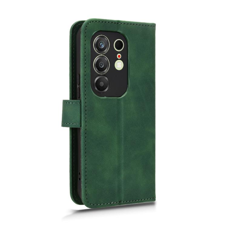 For Tecno Camon 50 Pro 4G Skin Feel Magnetic Flip Leather Phone Case
