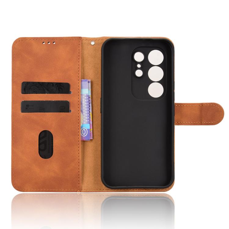For Tecno Camon 50 Pro 4G Skin Feel Magnetic Flip Leather Phone Case