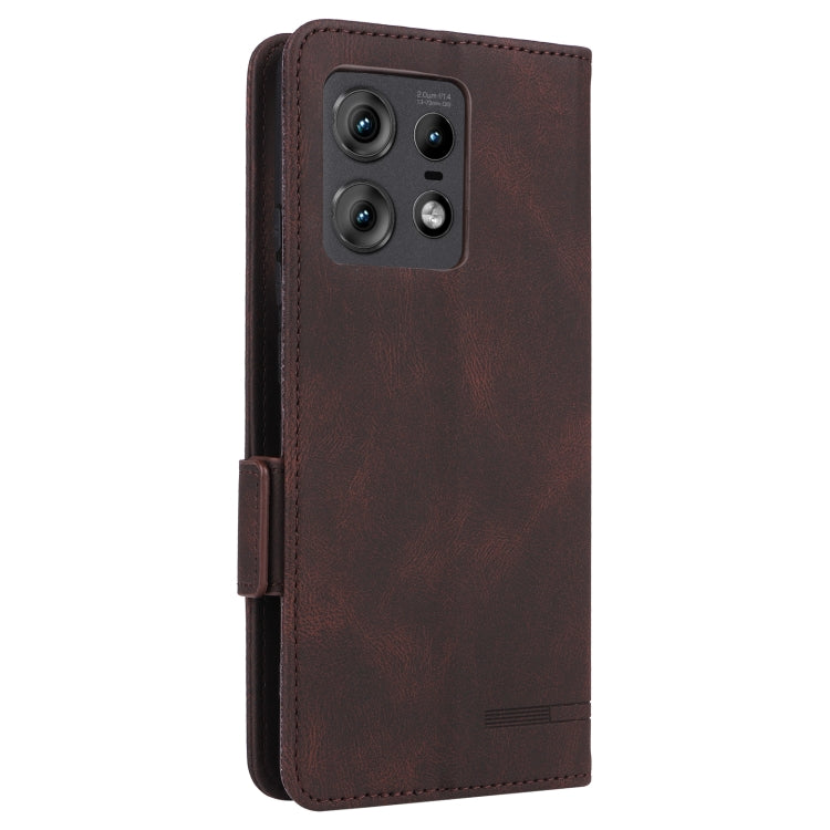 For Motorola Edge 50 Pro Magnetic Clasp Leather Phone Case