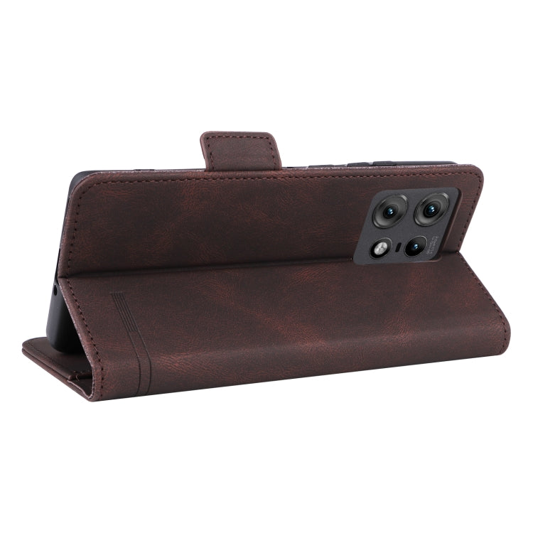 For Motorola Edge 50 Pro Magnetic Clasp Leather Phone Case