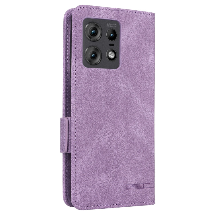 For Motorola Edge 50 Pro Magnetic Clasp Leather Phone Case