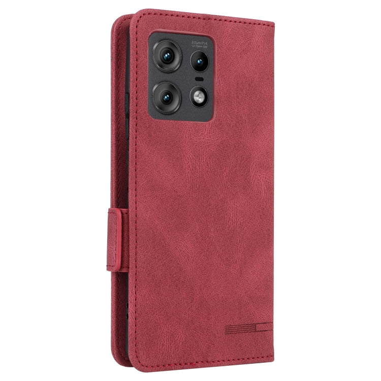 For Motorola Edge 50 Pro Magnetic Clasp Leather Phone Case