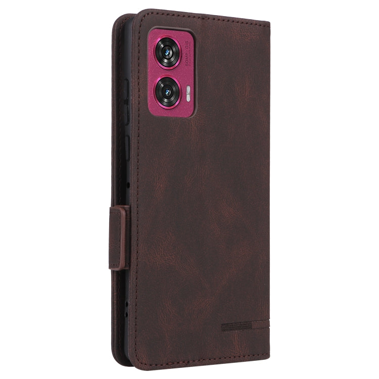 For Motorola Edge 50 Fusion Magnetic Clasp Leather Phone Case