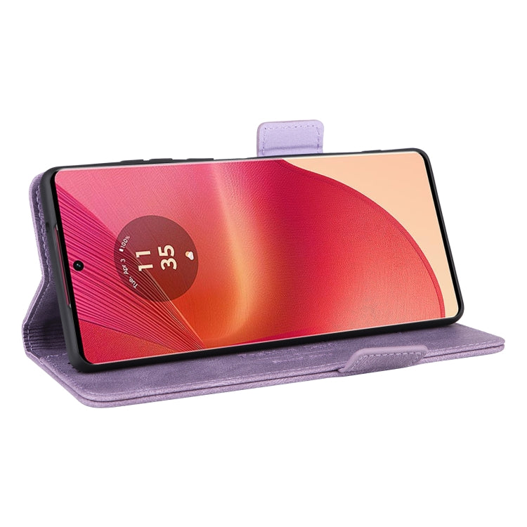 For Motorola Edge 50 Fusion Magnetic Clasp Leather Phone Case