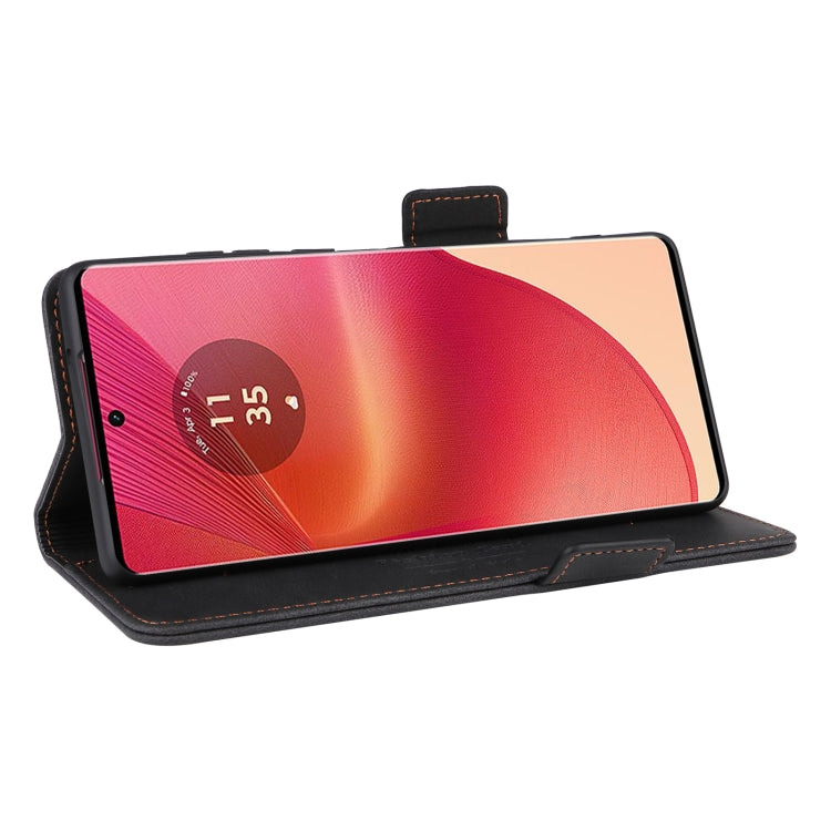 For Motorola Edge 50 Fusion Magnetic Clasp Leather Phone Case
