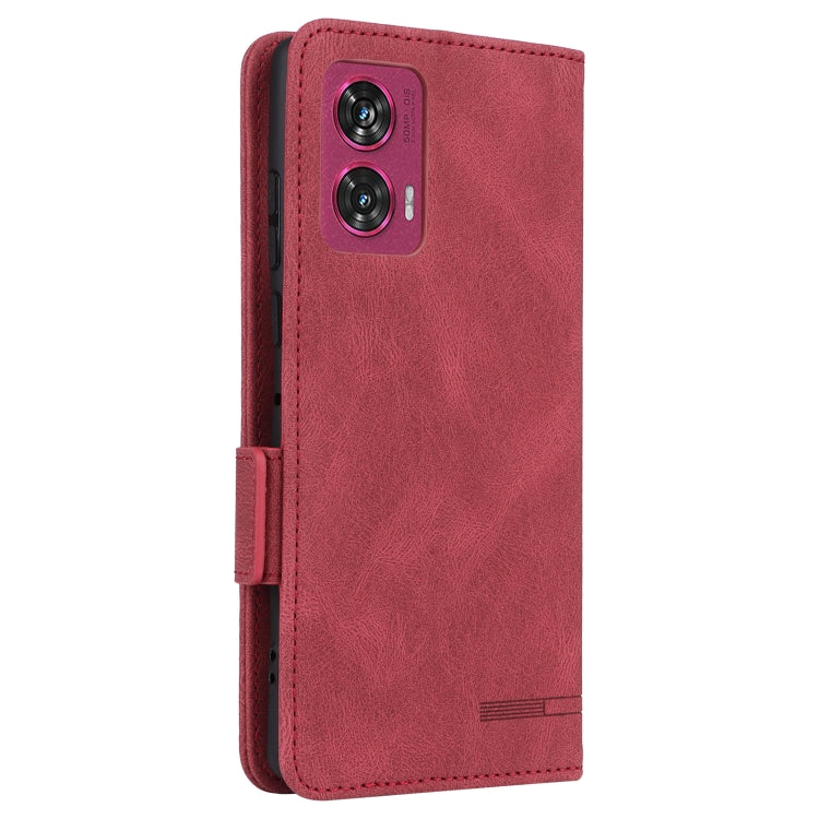 For Motorola Edge 50 Fusion Magnetic Clasp Leather Phone Case