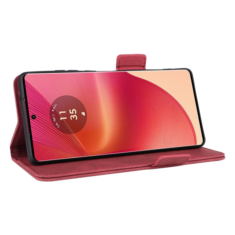 For Motorola Edge 50 Fusion Magnetic Clasp Leather Phone Case