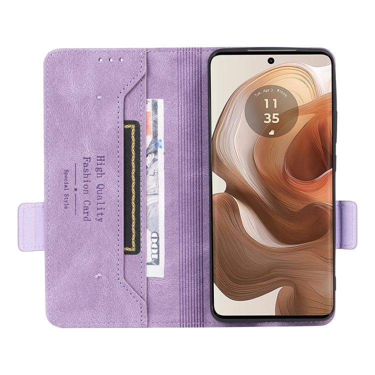 For Motorola Edge 50 Ultra Magnetic Clasp Leather Phone Case