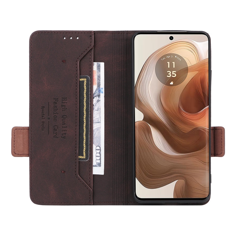 For Motorola Moto X50 Ultra Magnetic Clasp Leather Phone Case