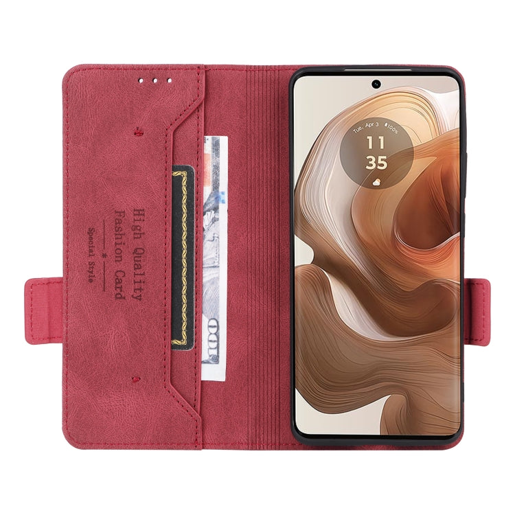 For Motorola Moto X50 Ultra Magnetic Clasp Leather Phone Case