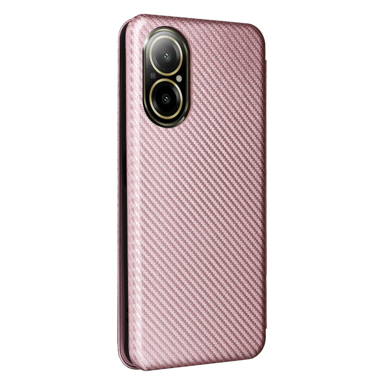 For Realme C67 4G Carbon Fiber Texture Flip Leather Phone Case