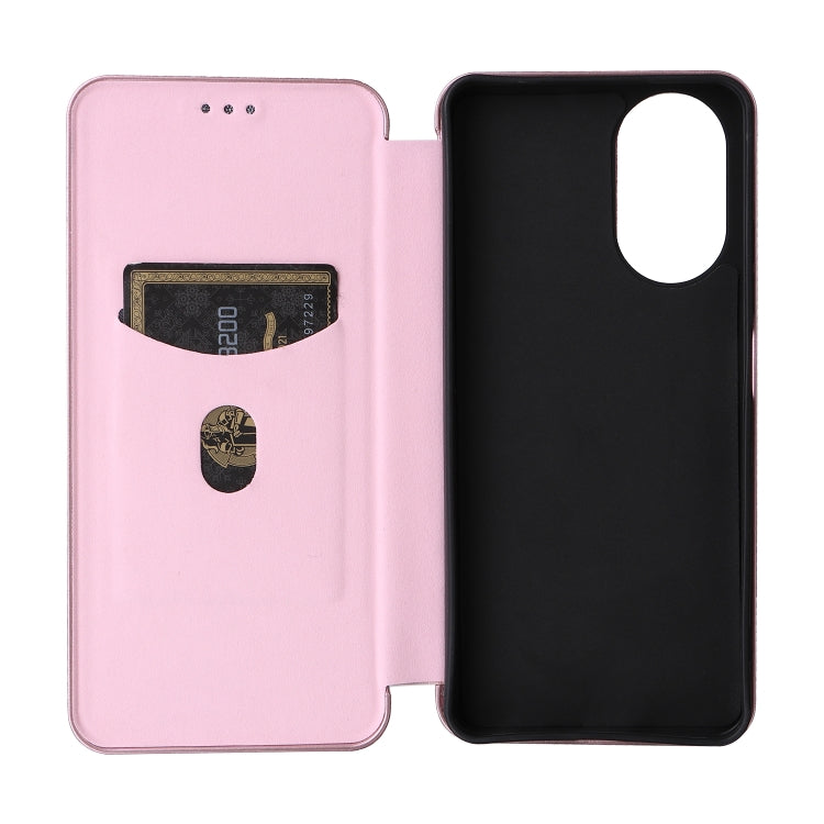 For Realme C67 4G Carbon Fiber Texture Flip Leather Phone Case