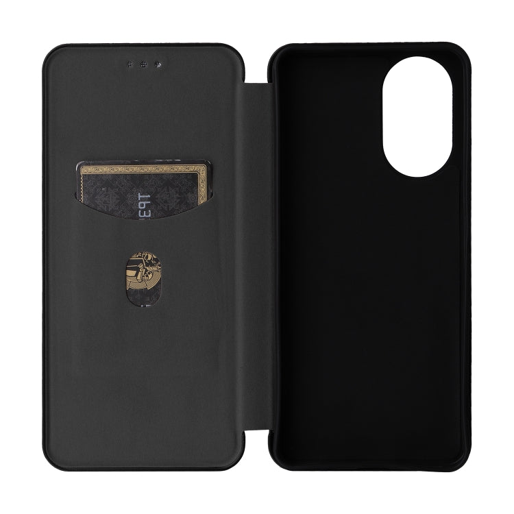 For Realme C67 4G Carbon Fiber Texture Flip Leather Phone Case