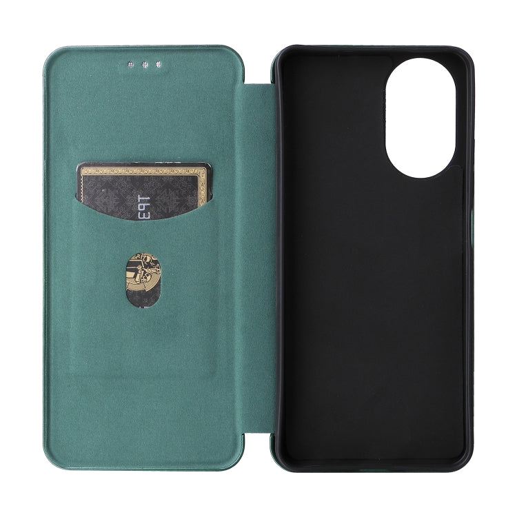 For Realme C67 4G Carbon Fiber Texture Flip Leather Phone Case