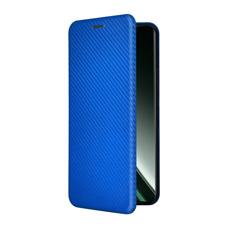 For Realme GT 6 / GT 6T Carbon Fiber Texture Flip Leather Phone Case