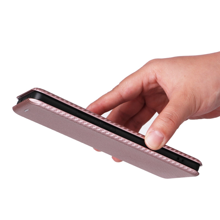 For Realme GT Neo6 / GT Neo6 SE Carbon Fiber Texture Flip Leather Phone Case