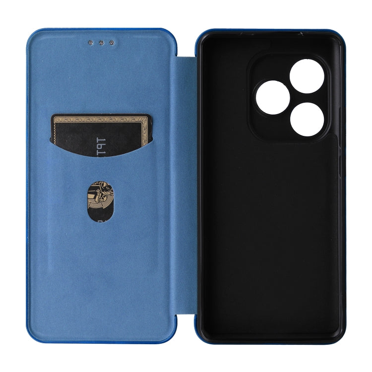 For Realme GT Neo6 / GT Neo6 SE Carbon Fiber Texture Flip Leather Phone Case