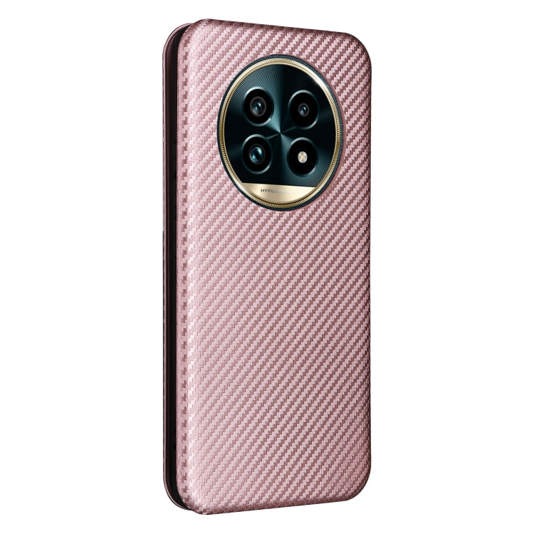 For Realme 13 Pro / 13 Pro+ Carbon Fiber Texture Flip Leather Phone Case