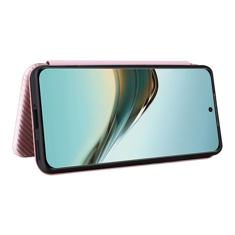 For Realme 13 Pro / 13 Pro+ Carbon Fiber Texture Flip Leather Phone Case