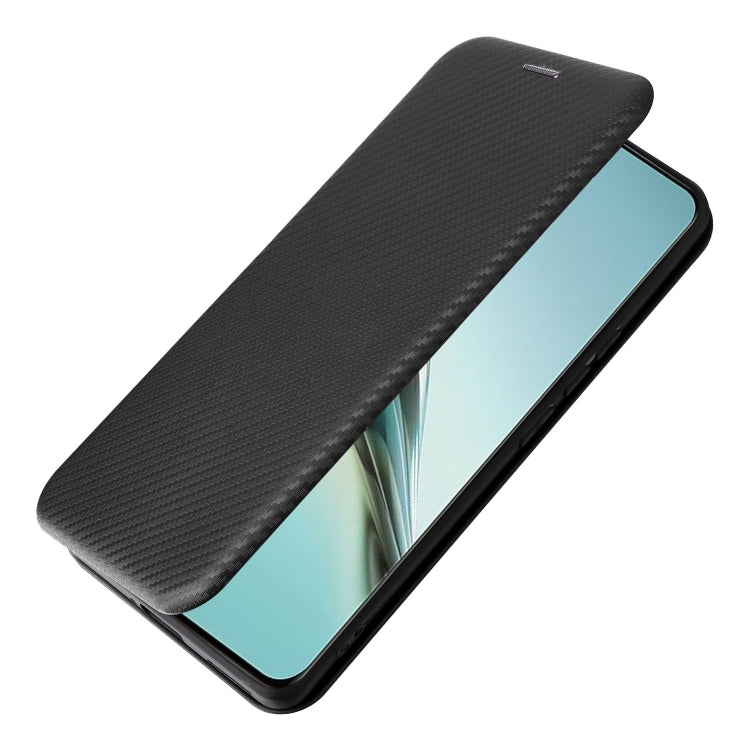 For Realme 13 Pro / 13 Pro+ Carbon Fiber Texture Flip Leather Phone Case