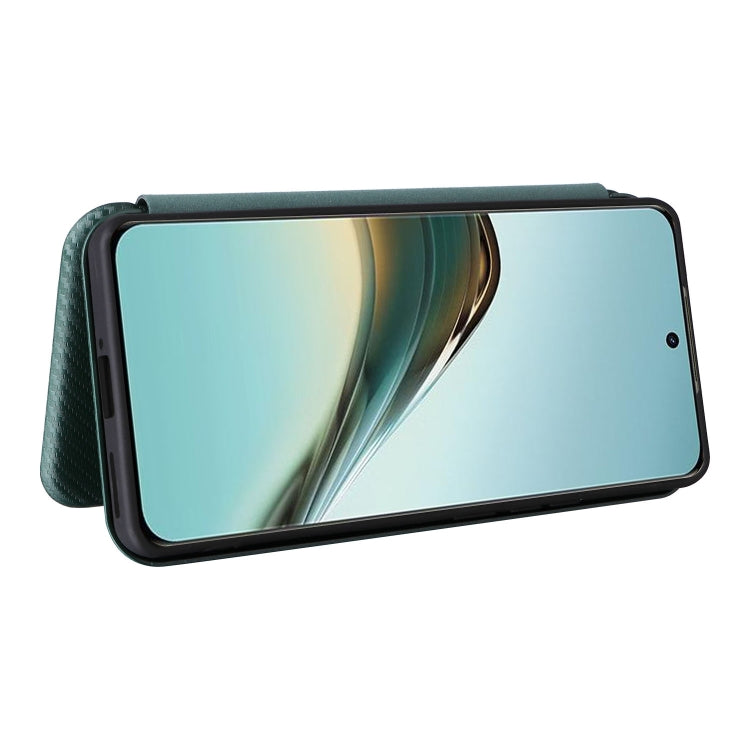 For Realme 13 Pro / 13 Pro+ Carbon Fiber Texture Flip Leather Phone Case