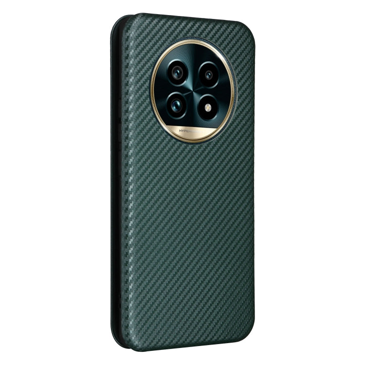 For Realme 13 Pro / 13 Pro+ Carbon Fiber Texture Flip Leather Phone Case