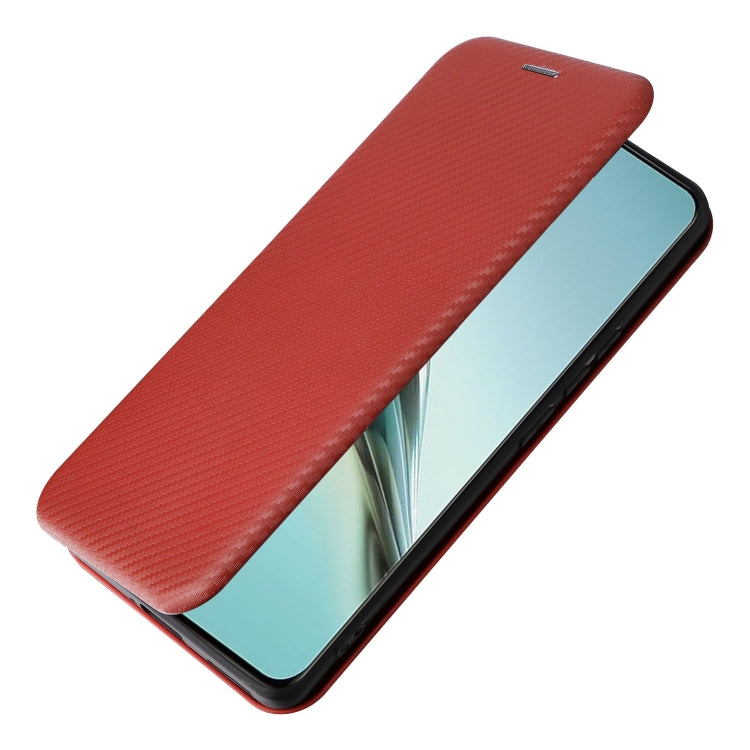 For Realme 13 Pro / 13 Pro+ Carbon Fiber Texture Flip Leather Phone Case