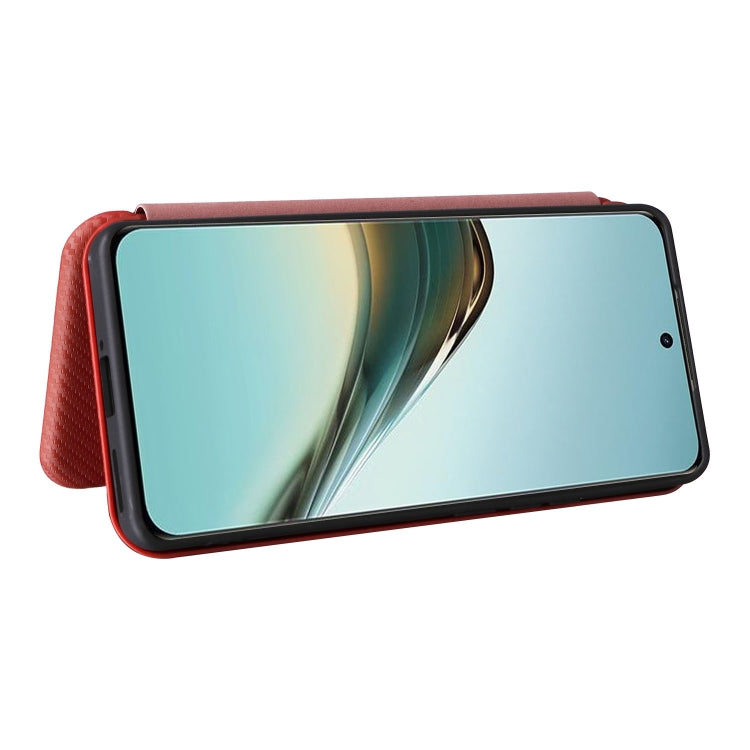 For Realme 13 Pro / 13 Pro+ Carbon Fiber Texture Flip Leather Phone Case