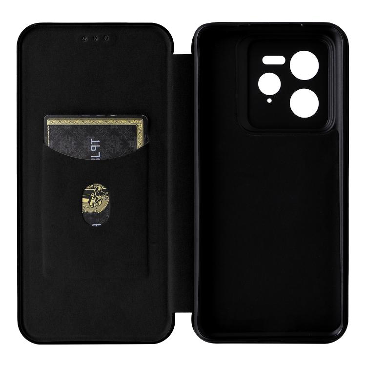 For Realme CT7 Pro Carbon Fiber Texture Flip Leather Phone Case