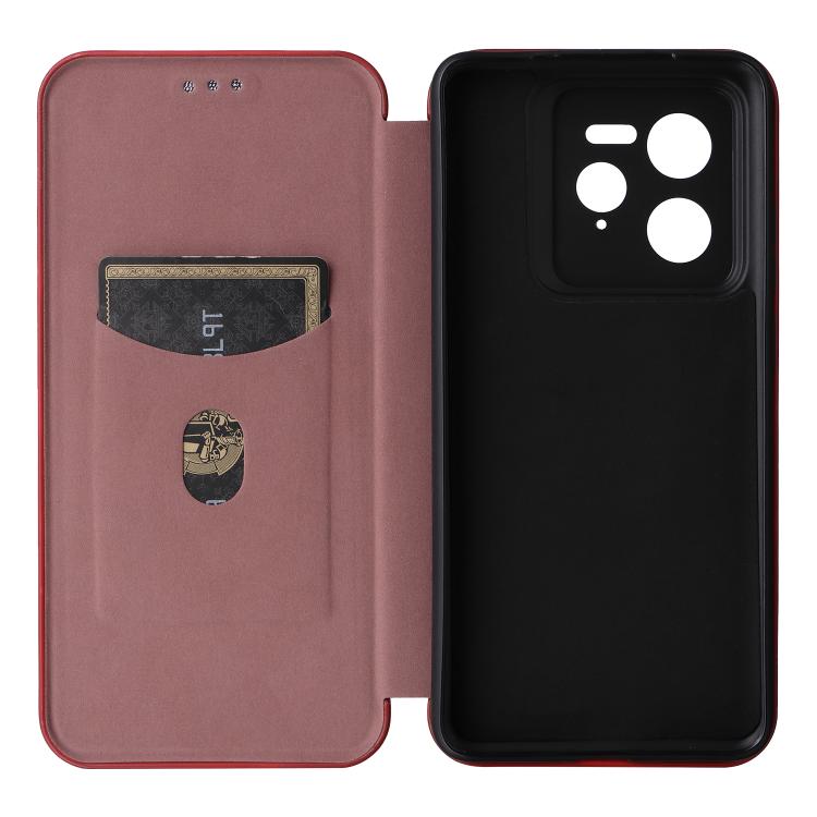 For Realme CT7 Pro Carbon Fiber Texture Flip Leather Phone Case
