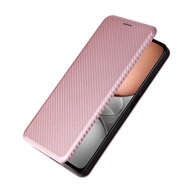 For Realme C75 4G Carbon Fiber Texture Flip Leather Phone Case