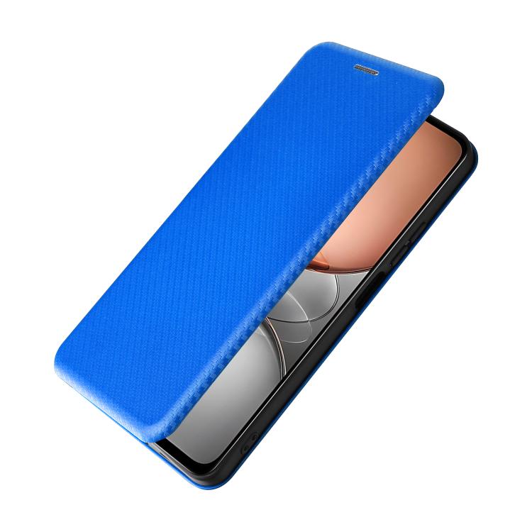 For Realme C75 4G Carbon Fiber Texture Flip Leather Phone Case