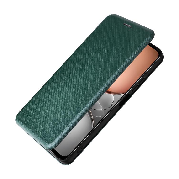 For Realme C75 4G Carbon Fiber Texture Flip Leather Phone Case