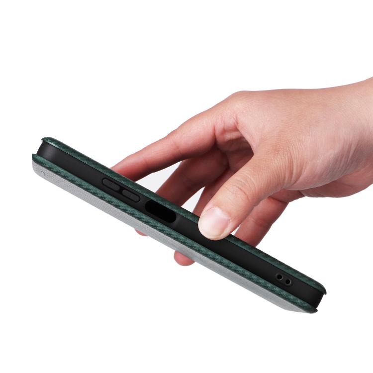 For Realme C75 4G Carbon Fiber Texture Flip Leather Phone Case