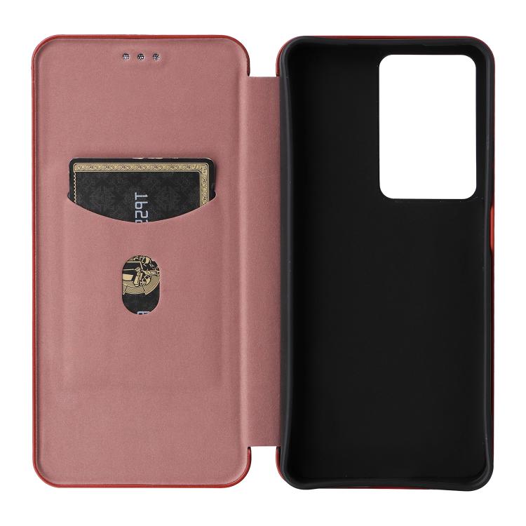 For Realme C75 4G Carbon Fiber Texture Flip Leather Phone Case