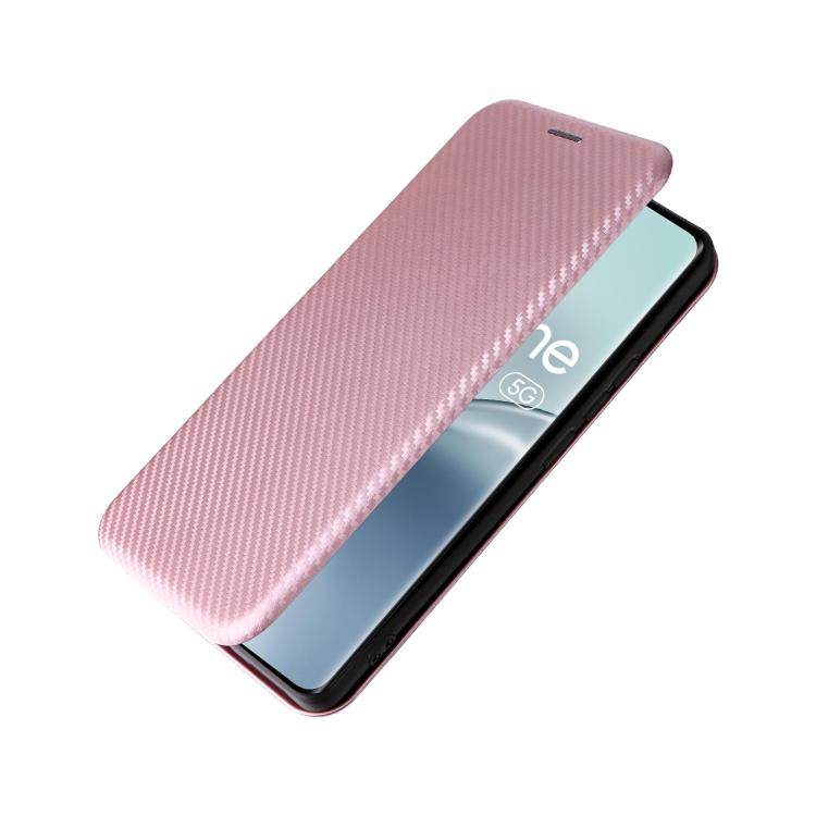 For Realme 14 Pro 5G Global Carbon Fiber Texture Flip Leather Phone Case