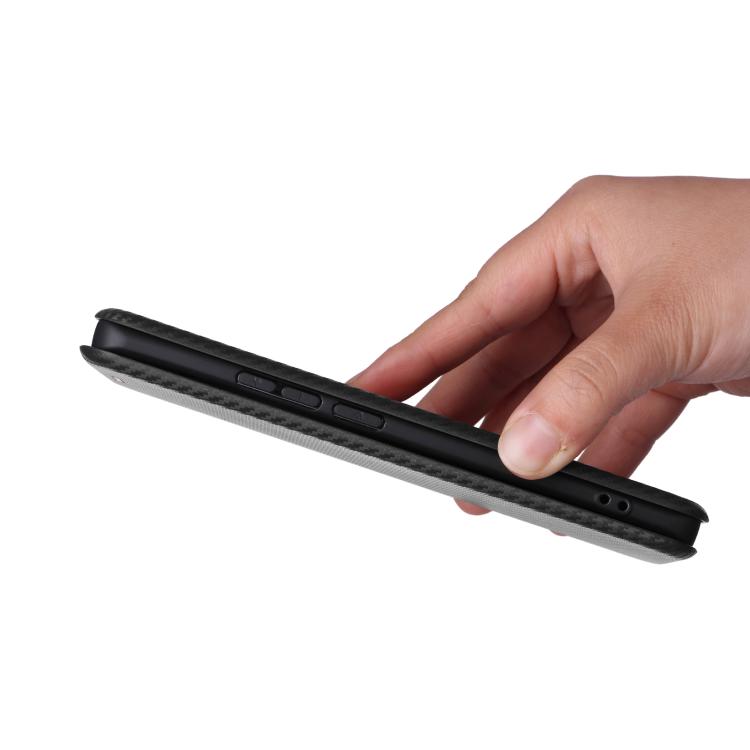 For Realme 14 Pro 5G Global Carbon Fiber Texture Flip Leather Phone Case