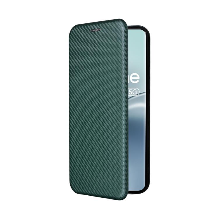 For Realme 14 Pro 5G Global Carbon Fiber Texture Flip Leather Phone Case