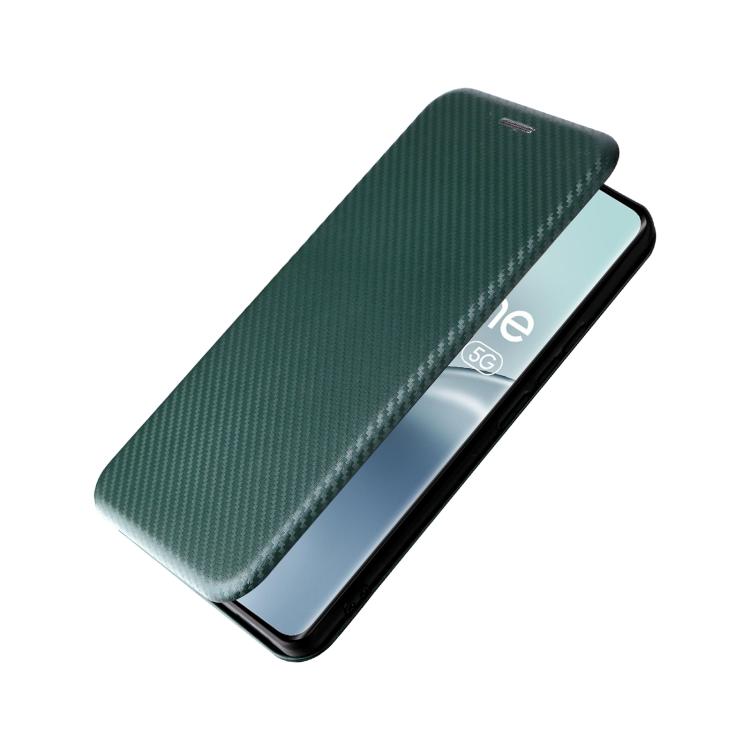 For Realme 14 Pro 5G Global Carbon Fiber Texture Flip Leather Phone Case