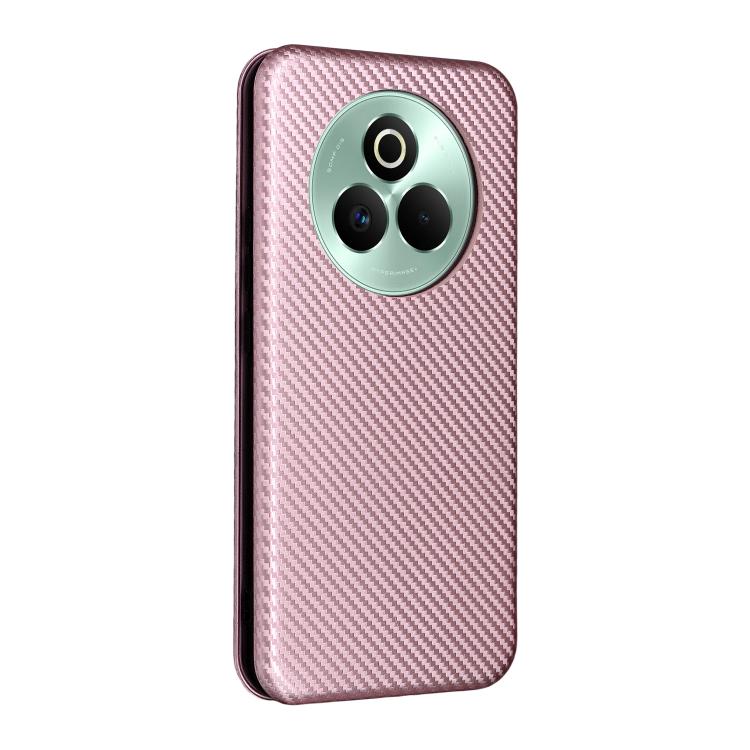 For Realme P3 Pro 5G Carbon Fiber Texture Flip Leather Phone Case