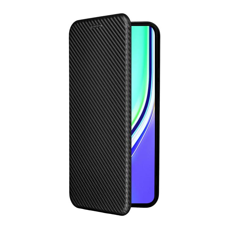 For Realme P3 Pro 5G Carbon Fiber Texture Flip Leather Phone Case