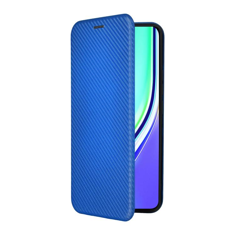 For Realme P3 Pro 5G Carbon Fiber Texture Flip Leather Phone Case