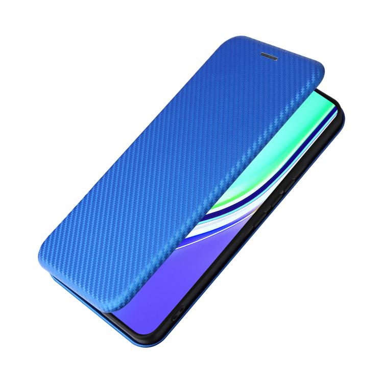 For Realme P3 Pro 5G Carbon Fiber Texture Flip Leather Phone Case